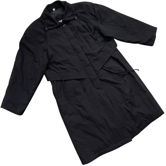 Yohji Yamamoto Other - Sundazed (Germany) Drawstring Bermuda Collar Trench Coat Black : L